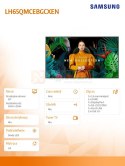 Monitor profesjonalny 65 cali QM65C LH65QMCEBGCXEN
