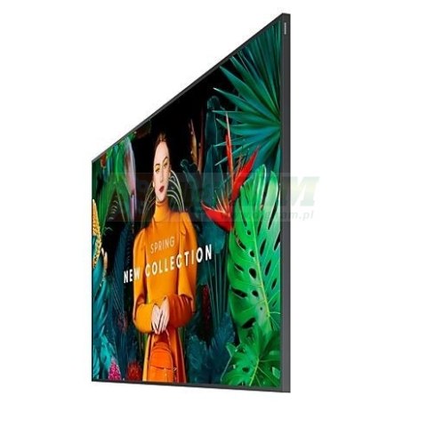Monitor profesjonalny QB43C 43 cale Błyszczący 16h/7 350(cd/m2) 3840x2160 (UHD) S10 Player (Tizen 7, VXT Ready) WiFi/BT 3 lata O