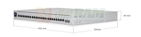 Przełącznik 12x2.5G 12x1G PoE USW-ENTERPRISE-24-POE