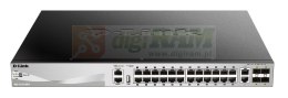 Przełącznik DGS-3130-30PS 24GE PoE 4SFP+ 2x10
