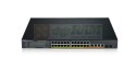 Przełącznik XMG1930-30HP, 24-port 2.5GbE Smart Managed Layer 2 PoE 700W 22xPoE+/8xPoE++ Switch with 4 10GbE and 2