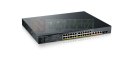 Przełącznik XMG1930-30HP, 24-port 2.5GbE Smart Managed Layer 2 PoE 700W 22xPoE+/8xPoE++ Switch with 4 10GbE and 2