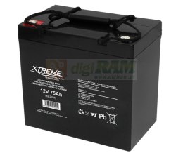 Akumulator żelowy 12V 75Ah XTREME