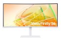 Monitor 34 cale LS34C650TAUXEN VA 3440x1440 UWQHD 21:9 1xHDMI 1xDP 2xTB 4.0 (90W/15W) 3xUSB 3.0 LAN (RJ45) 5ms 100Hz HAS+PIVOT z