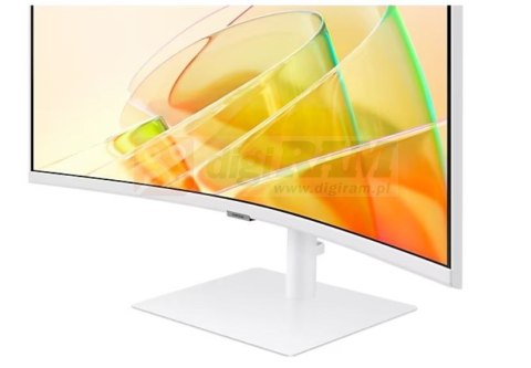 Monitor 34 cale LS34C650TAUXEN VA 3440x1440 UWQHD 21:9 1xHDMI 1xDP 2xTB 4.0 (90W/15W) 3xUSB 3.0 LAN (RJ45) 5ms 100Hz HAS+PIVOT z