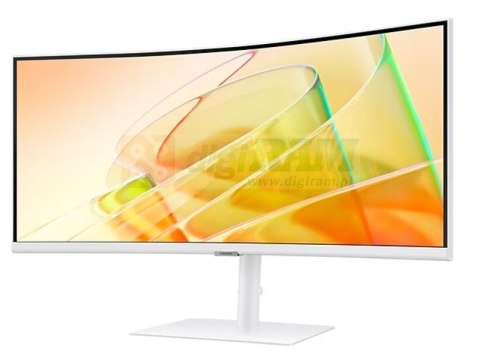 Monitor 34 cale LS34C650TAUXEN VA 3440x1440 UWQHD 21:9 1xHDMI 1xDP 2xTB 4.0 (90W/15W) 3xUSB 3.0 LAN (RJ45) 5ms 100Hz HAS+PIVOT z