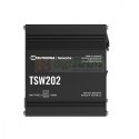 Przełącznik zarządzalny przemysłowy TSW202 2xSFP 8xPoE+ L2/L3