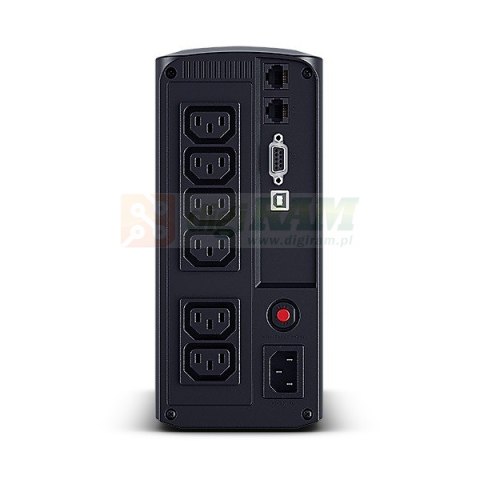 Zasilacz awaryjny UPS VP1000EILCD 1000VA/550W AVR/LCD/6xC13/RJ11/RJ45