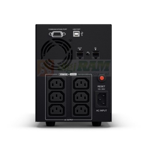 Zasilacz awaryjny UPS Value2200EILCD 2200VA/1320W RJ11/RJ45/AVR/6xC13