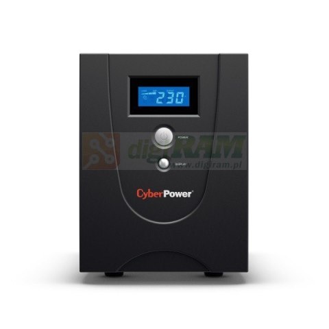 Zasilacz awaryjny UPS Value2200EILCD 2200VA/1320W RJ11/RJ45/AVR/6xC13
