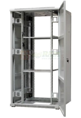 EmiterNet Szafa ramowa stojąca 32U, drzwi przód blacha/szkło, 800x800x1540mm (szer./gł./wys.)