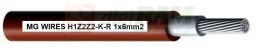 Przewód fotowoltaiczny // MG Wires // 1x6mm2, 0,6/1kV czerwony H1Z2Z2-K-R-6mm2 RD, opakowanie 100m