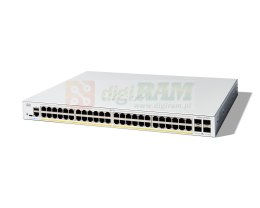 Switch Cisco Catalyst 1200 48p GE PoE 4x10G SFP+