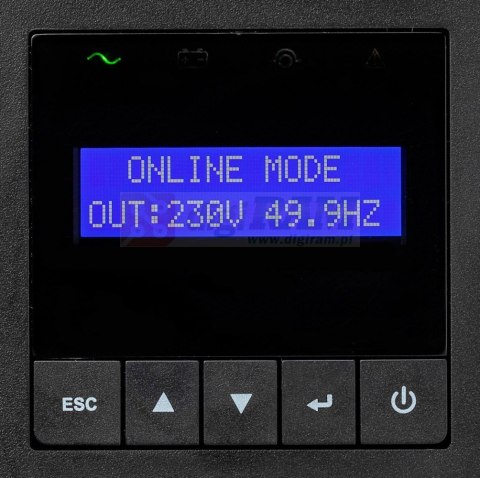 9SX 3000i Rack2U LCD/USB/RS232
