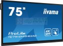 Monitor 75 cali ProLite TE7512MIS-B3 AG,INFRARED,40pkt,IPS,4K