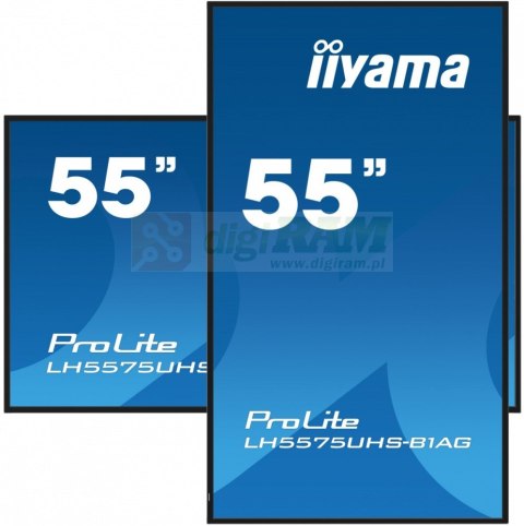 Monitor 54.6 cali ProLite LH5575UHS-B1AG,24/7,IPS,ANDROID.11,4K
