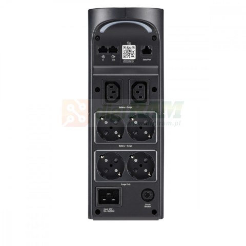 Zasilacz awaryjny BGM2200B-GR Back-UPS Pro, 2200VA/1320W, Tower, 230V, 4xSchuko, 2xIEC C13 outlets, RGB Lights, Pure Sine