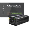 Qoltec Przetwornica napięcia Monolith 1200 MS Wave | 12V na 230V | 600/1200W | USB