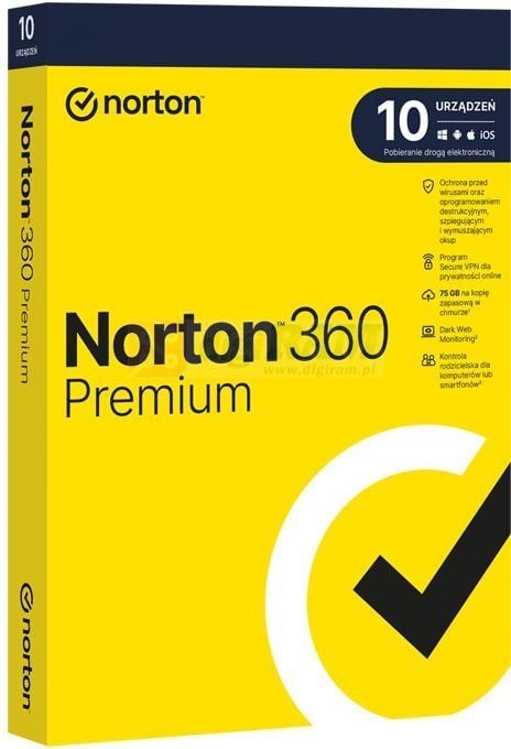 Norton 360 Premium 10D/24M ESD