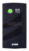 Zasilacz UPS EVER DUO 550 PL AVR USB (T/DAVRTO-000K55/01)