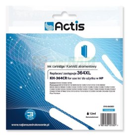 Actis KH-364CR Tusz (zamiennik HP 364XL CB323EE; Standard; 12 ml; niebieski)