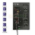 Zasilacz awaryjny UPS, on-line, czysta fala sinusoidalna, 3KVA, 2.4W, LCD, USB