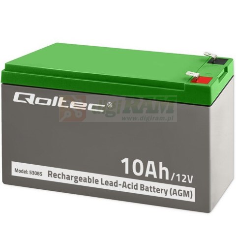 Akumulator AGM | 12V | 10Ah | Bezobsługowy | do UPS