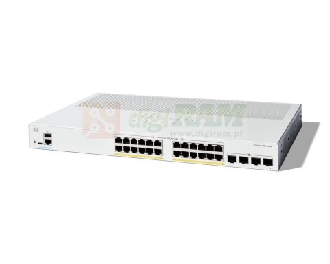 Cisco C1200-24P-4X -24P-4X Smart Switch, 24 Port