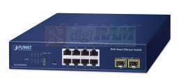 Planet GS-2210-8T2S 8-Port 10/100/1000T + 2-Port