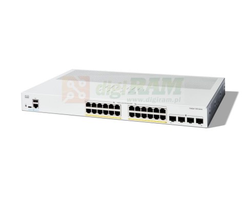 Cisco C1300-24P-4G -24P-4G Managed Switch, 24