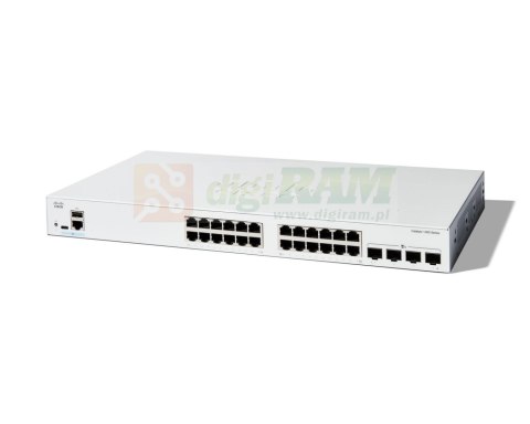 Cisco C1300-24T-4X -24T-4X Managed Switch, 24