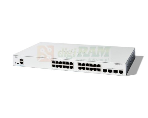 Cisco C1300-24T-4G -24T-4G Managed Switch, 24