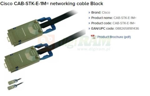 Cisco CAB-STK-E-1M=RFB BLADESWITCH 1M