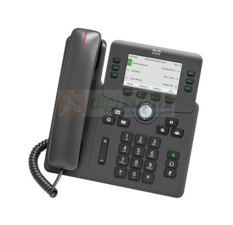 Cisco CP-6871-3PCC-K9= Ip Phone Black 6 Lines