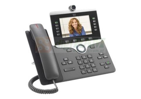 Cisco CP-8845-3PCC-K9= 8845 Ip Phone Black Lcd