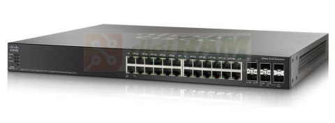 Cisco SG500X-24P-K9-RFB Cisco 24GB PoE w/ 4Port 10GB