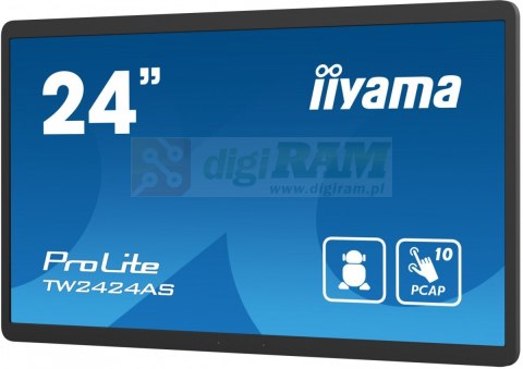Monitor 23.8 cala TW2424AS-B1 POJ.10PKT.24/7,ANDROID 12 z GMS,3H