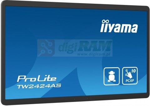 Monitor 23.8 cala TW2424AS-B1 POJ.10PKT.24/7,ANDROID 12 z GMS,3H