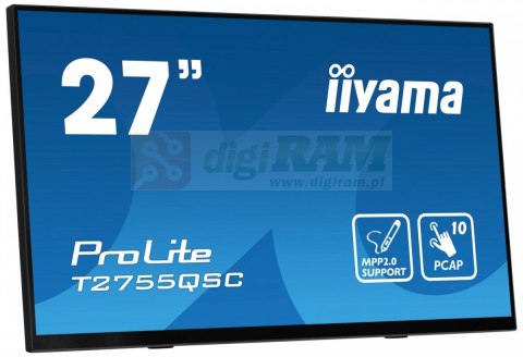 Monitor 27 cali T2755QSC-B1 Dotyk, USB, HDMI, IPS, QHD