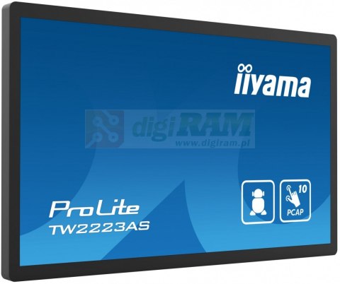 Monitor ProLite 21.5 cala TW2223AS-B2 POJ.10PKT.24/7,ANDROID