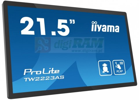 Monitor ProLite 21.5 cala TW2223AS-B2 POJ.10PKT.24/7,ANDROID
