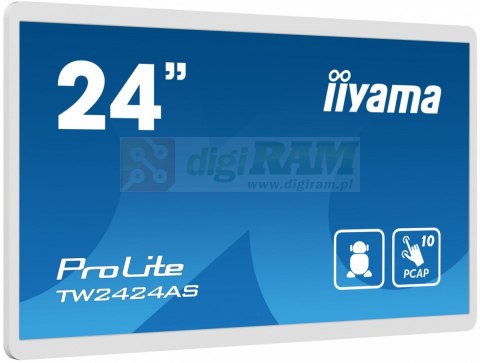 Monitor interaktywny 23.8 cala TW2424AS-W1 POJ.10PKT.24/7,ANDROID 12 z GMS,3H