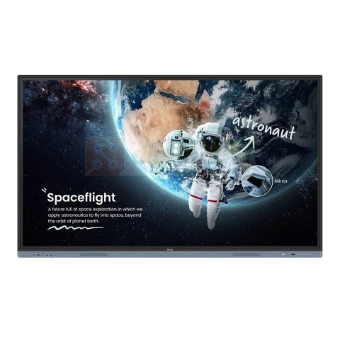 Monitor interaktywny 86 cali RM8604 IPS czarny 1200:1/4K/8ms/