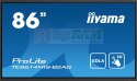 Monitor interaktywny 86 cali TE8614MIS-B2, INFRARED,50pkt,VA,4K, 7H,WiFi,MIC,USB ANDROID 13, Google EDLA
