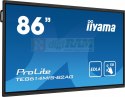 Monitor interaktywny 86 cali TE8614MIS-B2, INFRARED,50pkt,VA,4K, 7H,WiFi,MIC,USB ANDROID 13, Google EDLA