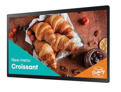 Monitor profesjonalny QB24C-T 24cali Matowy, Dotykowy 16h/7 250(cd/m2) 1920x1080(FHD) S10 Player(Tizen7, VXT Ready) WiFi/BT 3lat