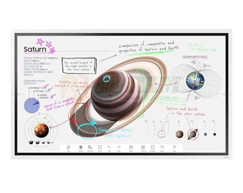 Monitor profesjonalny WM65B 65 cali Flip PRO Dotykowa 350(cd/m2) 3840x2160 (UHD) Flip App USB-C Wi-Fi/BT 3 lata On-Site (LH65W
