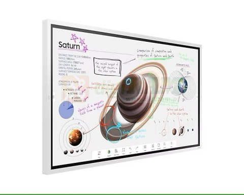 Monitor profesjonalny WM65B 65 cali Flip PRO Dotykowa 350(cd/m2) 3840x2160 (UHD) Flip App USB-C Wi-Fi/BT 3 lata On-Site (LH65W