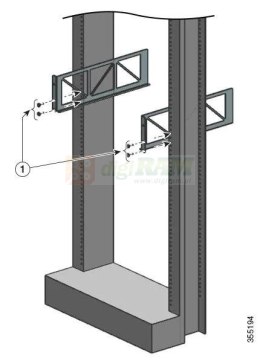 Cisco C9407-SHELF-KIT= Mounting Kit Steel