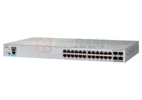 Cisco WS-C2960L-SM-24TQ 24Tq Network Switch, 24